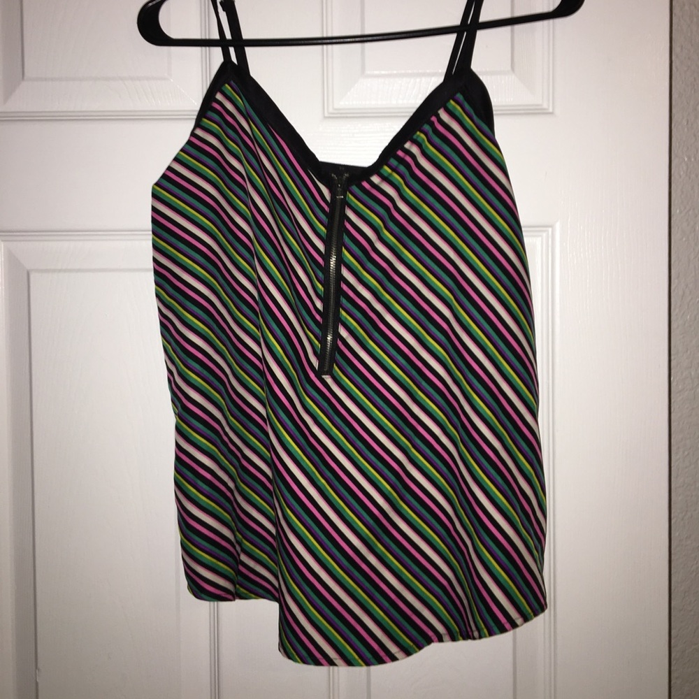 A cute top with multiple colors.